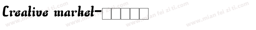 Creative market字体转换